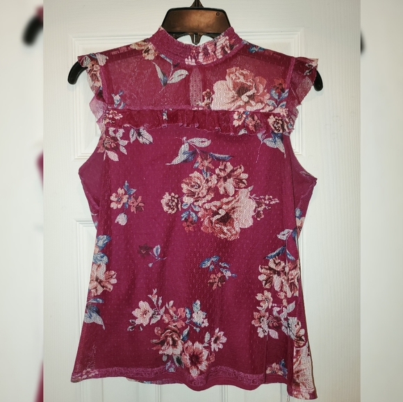 No Boundaries High Neck Dressy Top - Picture 1 of 4